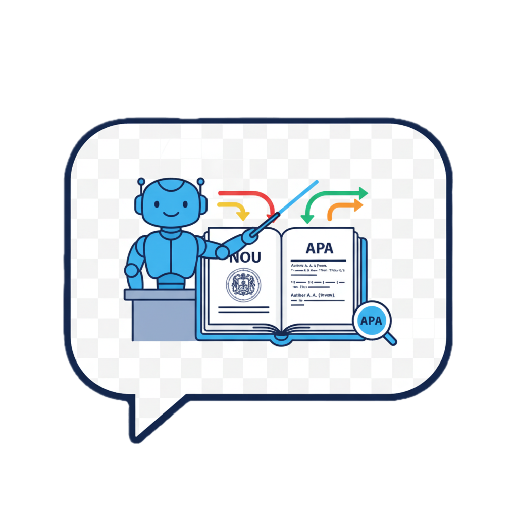 NOU til APA illustrasjon